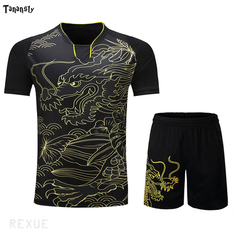 Table Tennis Training Uniform, Table Tennis Shirts Men