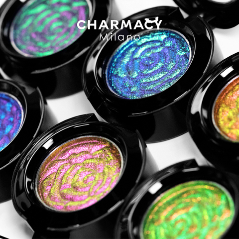 CHARMACY Insane Shifters Chameleon Eyeshadow Hight Pigment Duochrome Cosmetic Long Lasting Easy To Wear Single Glitter Eyeshadow ► Photo 1/6