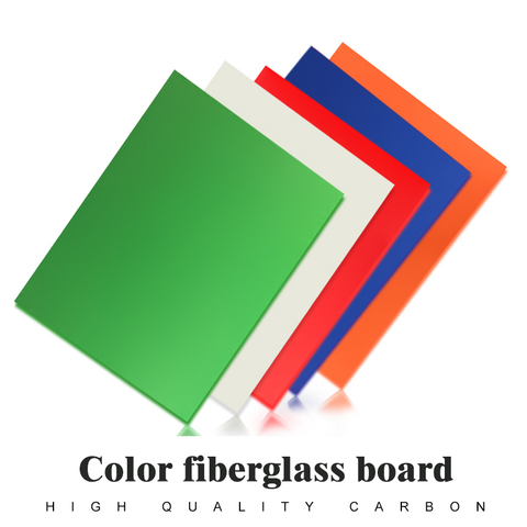 1.5mm 250*200 colored Glassfibre Template Board Sheet Epoxy Glass Fiber G10 FR4 Fibreglass Plate For DIY QAV drone accessory ► Photo 1/6
