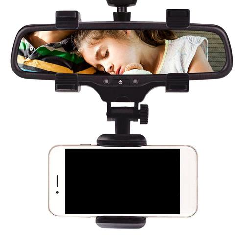 Universal Car Rearview Mirror Mount Holder Stand Cradle Rack for Cell Phone GPS for All Mobile Phone Car Holder ► Photo 1/6