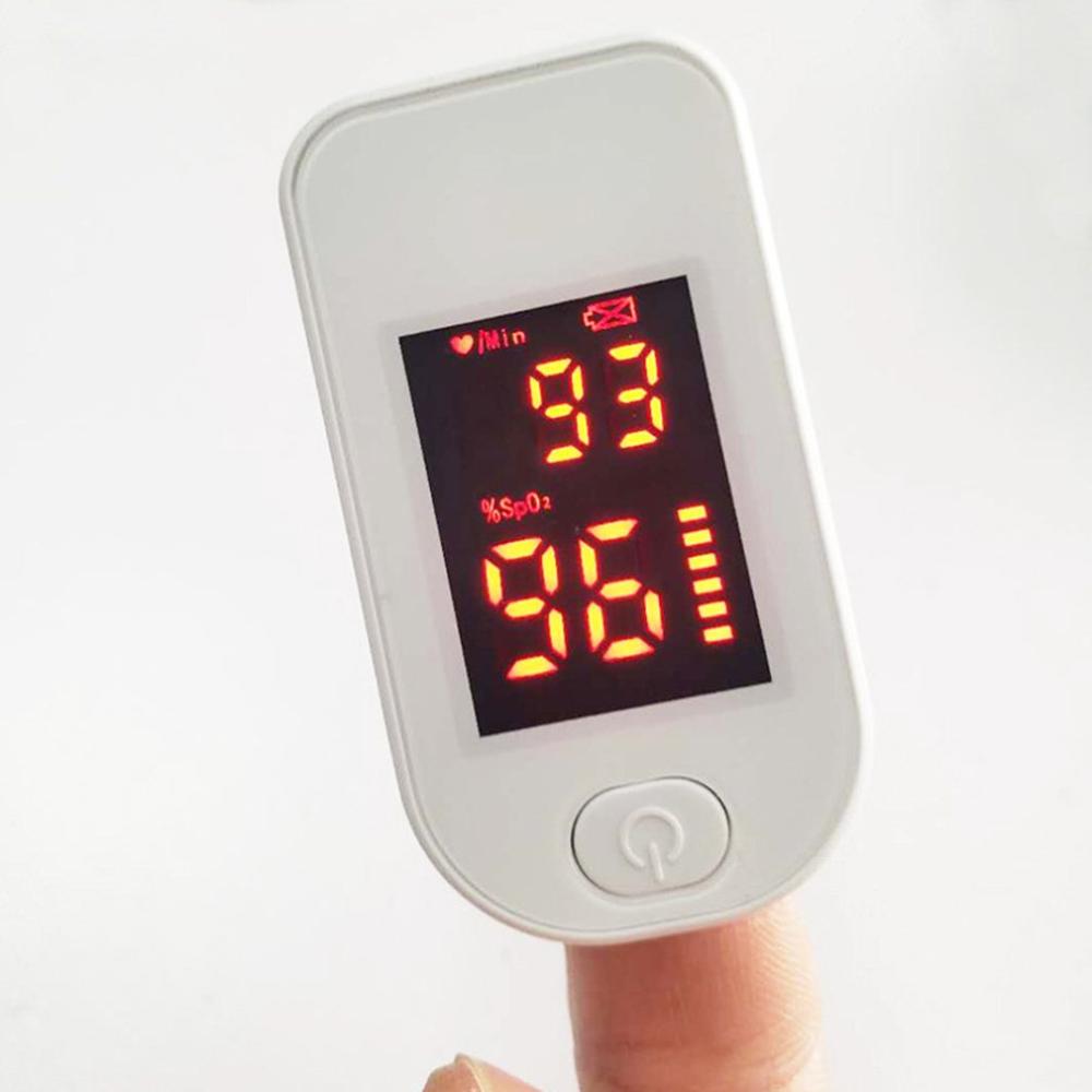 Pulse Oximeter Monitor Finger Pulse Oxymeter Digital Oxygen Meter Clip