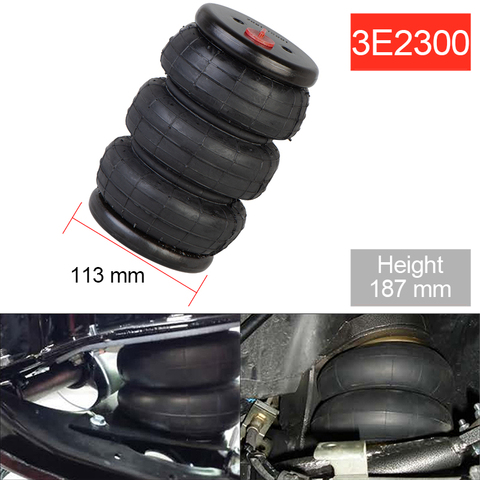 3E2300 rubber air spring shock absorber Air ride Springs suspension for truck axle and mining machine ► Photo 1/6