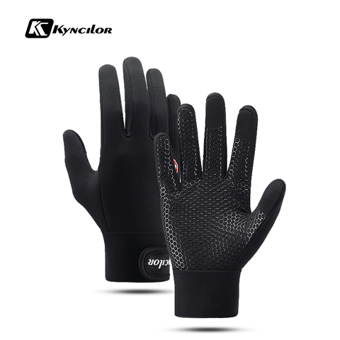 Winter Gloves Outdoor Sport Touch Screen Bicycle Bike Cycling Running Gloves For Men Women Windproof Simulated Warm Eldiven ► Photo 1/6