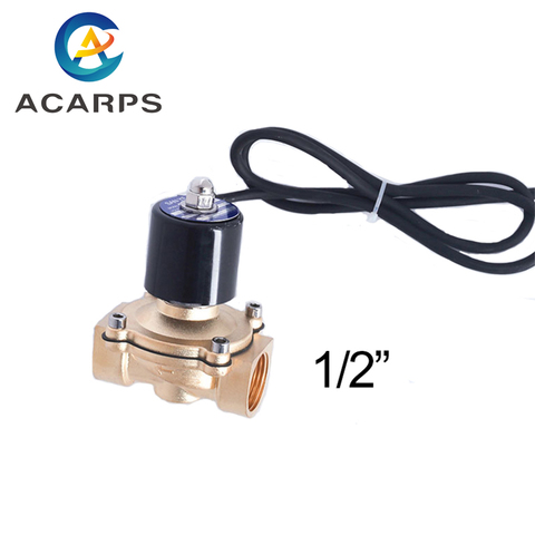 1/2 inch Fountain Solenoid Valve For Underwater Normally Closed Brass ► Photo 1/2
