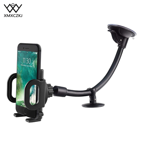 Flexible Adjustable Car Phone Holders Cellphone Mount Stand Long Arm Windshield Dashboard Phone Car Holder For iPhone 11 Pro Max ► Photo 1/6