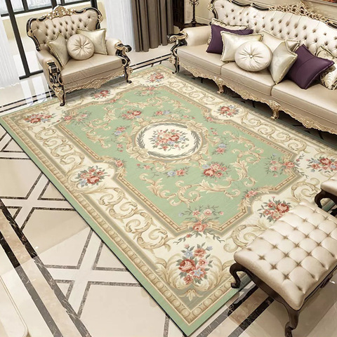 European-style Rug Living Room Rug Home Rug Floor Door Mat Soft and Delicate Rug Exquisite Printed Rug Carpet ► Photo 1/5