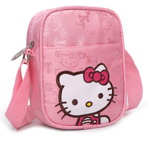 Hello Kitty Casual Shoulder Bag Girl Fashion Waterproof Kids Bags Flaps  Coins bag Cross Bag Pink Bags Toys Cute MINI Small Bags - Price history &  Review