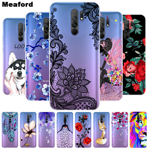 Case For Xiaomi Redmi Note 9 Case Soft TPU Silicon Cover Xiaomi Xiomi Redmi  Note 9 Note9 RedmiNote9 phone back Cases Cover Funda