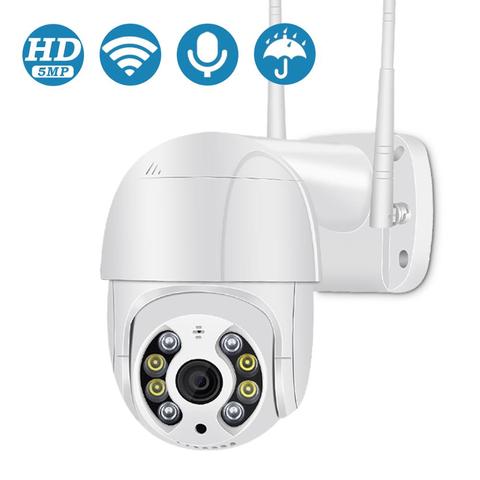 BESDER 5MP 3MP FHD WiFi Camera Humanoid Detection Auto Tracking CCTV IP Camera Full Color IR Night Vision SD Card Cloud Storage ► Photo 1/6