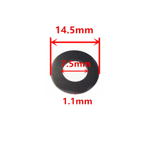 Free Shipping 100Pieces For Mazda CX-7 E7T20171 GDI Fuel Injector Teflon  Washer Seal 14.5*7.5*1.1mm For AY-P3090) ► Photo 1/3