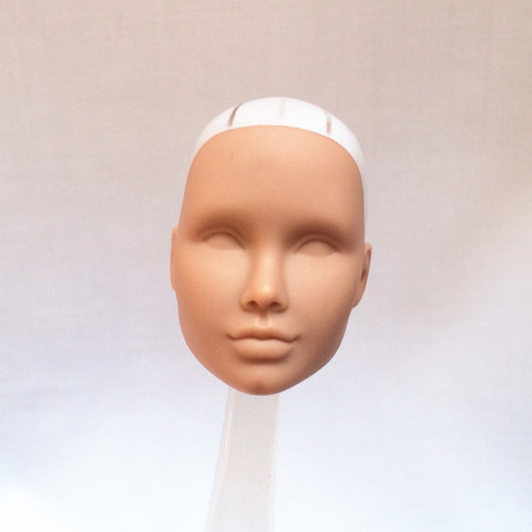 Fashion Royalty Color Infusion Blue Burkhart Integrity doll FR White Blank face head ► Photo 1/6