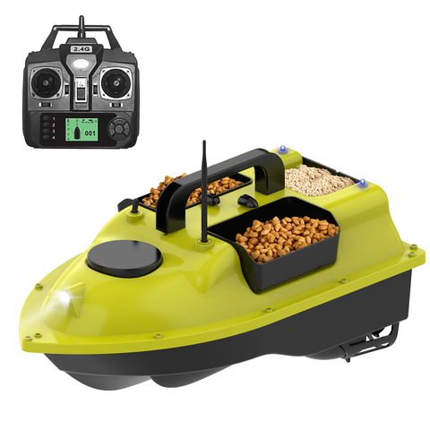 GPS Fishing Bait Boat w/ 3 Bait Containers Automatic Bait Boat 400-500M Remote Range Fishing accessories sea fishing tackle 2022 ► Photo 1/6