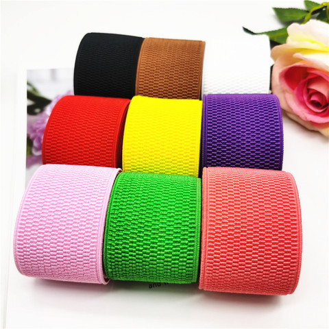 50mm Nylon Elastic Bands Multicolor Corn Pattern Elastic Band Thickening Waistband DIY Crafts Sewing Clothes Accessories 1meter ► Photo 1/6