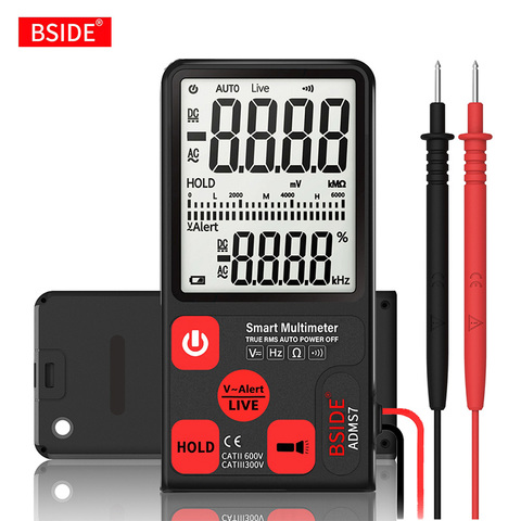Ultra-Portable Digital Multimeter BSIDE ADMS7 S9CL Large 3.5