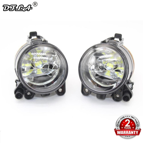 Car LED Light For VW Golf 5 Golf MK5 2004 2005 2006 2007 2008 2009 Car-styling Front LED Fog Light Fog Lamp With LED Bulbs ► Photo 1/6