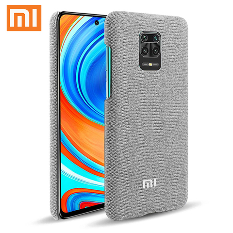 Xiaomi Redmi Note9 Note 9 Pro Max Case Hiha Canvas Patterm Cover Anti-fall Back Protective Case For Redmi note 8 9 pro 9S 10X ► Photo 1/6