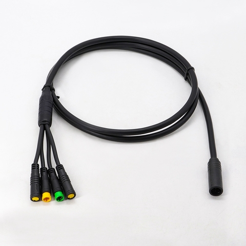 1T4 Cable Two Size for Bafang BBS01 BBS02B BBSHD Mid Drive Motor Electric Bike Twist Throttle Brake and Ebike Display Connector ► Photo 1/6
