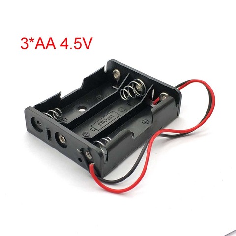 AA Power Battery Storage Case Plastic Box Holder With 3 Slots Top Quality Hot Sale ► Photo 1/5