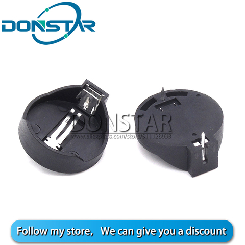 10PCS CR2025 Battery Button Cell Holder Socket Case CR2032 battery holder 2032 2025 ► Photo 1/1