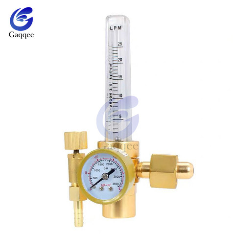 AR191 Argon Flow Meter Pressure Gas Flow Regulator Reducer Pressure Gas Flowmeter Welding Gauge Welder ► Photo 1/1