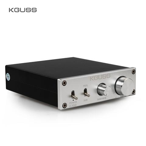 KGUSS G300 HIFI Class D Subwoofer audio Amplifier 300W AMP Bass Treble Adjust ► Photo 1/6