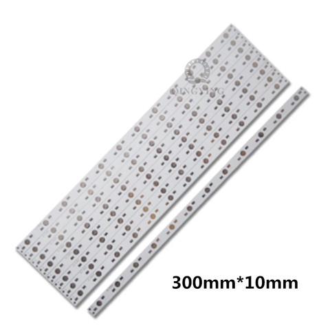 LED PCB 300MM 6/12W Aluminum plate 1/3/5W high Power led installed Light Board Heatsink For Hydroponics Aquarium Tube Grow light ► Photo 1/5