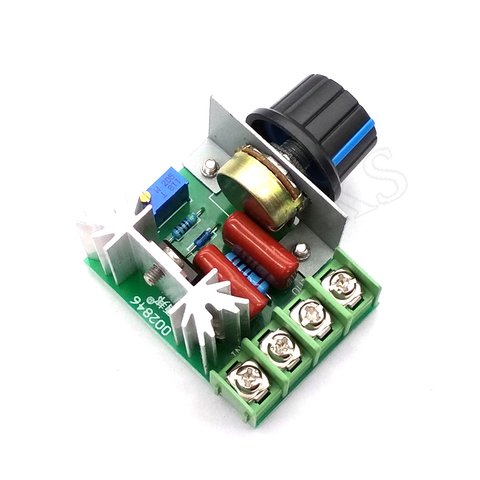 AC 220V 2000W SCR Voltage Regulator Dimming Dimmers Speed Controller Thermostat ► Photo 1/4