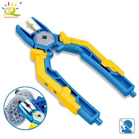 HUIQIBAO Toys Dismantled Device Building Blocks Technic Series Accessories Pliers Tongs Tool Bricks Parts Toys For Children Kids ► Photo 1/5