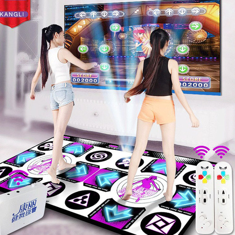 Hot Sale New Non-Slip Dance Pads mats for PC TV Dance Gaming Yoga Mats Fit ,super dancer on computer,PK on the Double Dance pads ► Photo 1/6