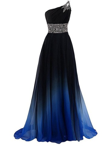 Women's formal prom evening dress beading sleeveless chiffon long wedding party dress Plus size Ceremony Cocktail Dresses ► Photo 1/6