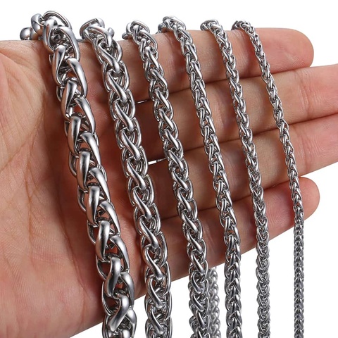 wholesale stainless steel chain necklaces keel