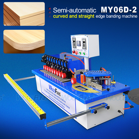 MY06D-2 Semi Automatic Curved Edge Banding Machine（Wodfung） ► Photo 1/6