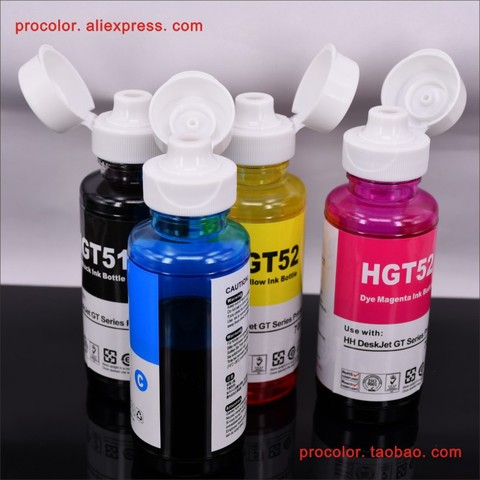 CISS refillable dye ink Refill Kit for HP Smart Tank Plus 500 600 315 415 515 516 519 530 551 559 570 651 655 615 Inkjet printer ► Photo 1/6