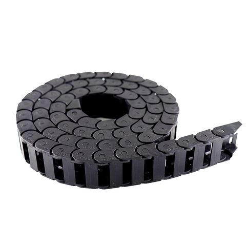 10 x 10mm 15*30mm L1000mm Cable Drag Chain Wire Carrier with end connectors for CNC Router Machine Tools ► Photo 1/4