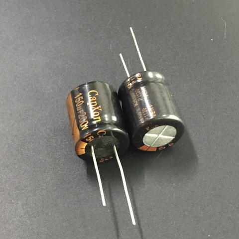 2Pcs/10Pcs 150uF 200V CAPXON KH Series 18x21mm 200V150uF High Quality Aluminum Electrolytic capacitor ► Photo 1/2