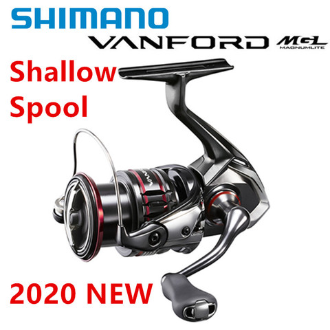2022 NEW SHIMANO VANFORD Shallow Spool 2000S 2500S 3000SDH MGL Rotor CI4+ Body LONG STROKE Spool Silent Drive SPINNING REEL ► Photo 1/5
