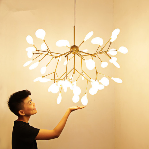 Led Tree Branch Chandelier, Tree Branch Ceiling Light Fixture