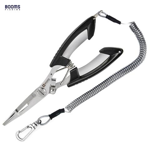Booms Fishing H01 Fishing Pliers Scissors Stainless Steel ► Photo 1/6