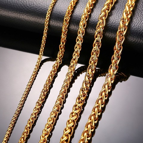 ZORCVENS New Fashion Gold Silver Color Stainless Steel Triple Rope Chain Men Necklace Charm Jewelry Wholesale ► Photo 1/6