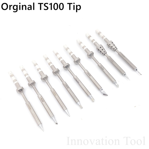 Original TS100 Soldering Iron Tip Replacement Bit Heater Head B2 BC2 I C4 D24 K Ku ILS C1 Lead Free ► Photo 1/6