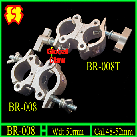 Aluminum Swivel double clamp for stage truss 50mm tubes ► Photo 1/6