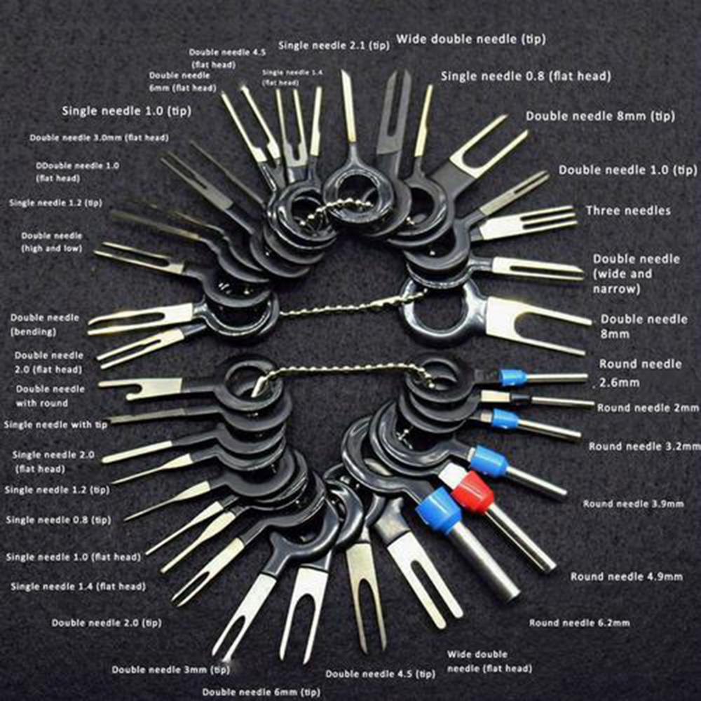2022 New Car Terminal Removal Kit Wiring Crimp Connector Pin Extractor Puller Terminal Repair Professional Tools ► Photo 1/6