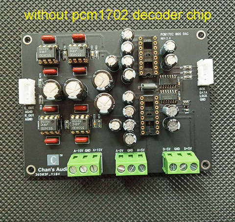 PCM1702 NOS DAC Decoder Board Supports USB Interface Bluetooth IIS Module Supports 16-bit to 24-bit format Input H005 ► Photo 1/2
