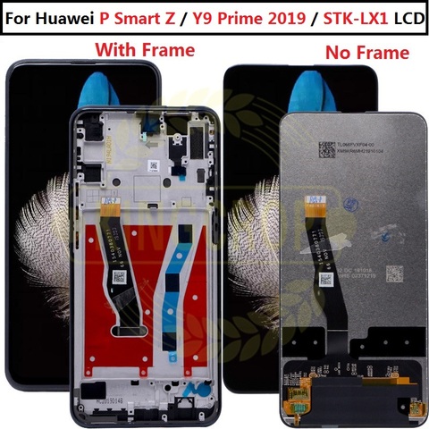 Original Black 6.59inch For Huawei P Smart Z STK-LX1 For huawei Y9 Prime 2022 LCD Display Touch Screen Digitizer Assembly parts ► Photo 1/6