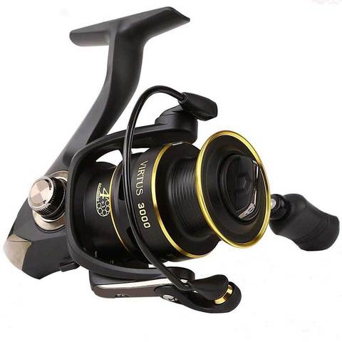 Original fishing reel VIRTUS spinning reel 4+1 bearings 5.0:1/5.1:1 Ratio 2.5KG-7.5KG Power Japan reels with CNC handle ► Photo 1/6