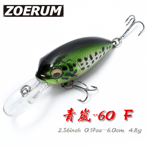 4.8G Crank Minow Crankbait Lures For Rock Fishing Lures Minnow Topwater Jerkbait Artificial Hard Baits Pesca Fish Tackle Wobbler ► Photo 1/1