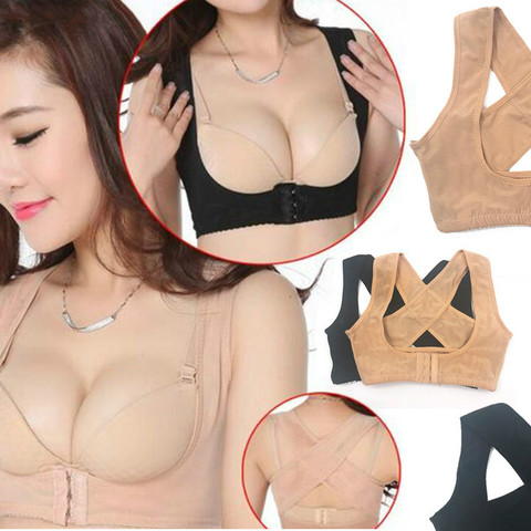 1PC Posture Corrector Adjustable Women Back Chest Support Belt Orthotics Posture Correction Brace Rectify Corset Bone Care Tools ► Photo 1/6