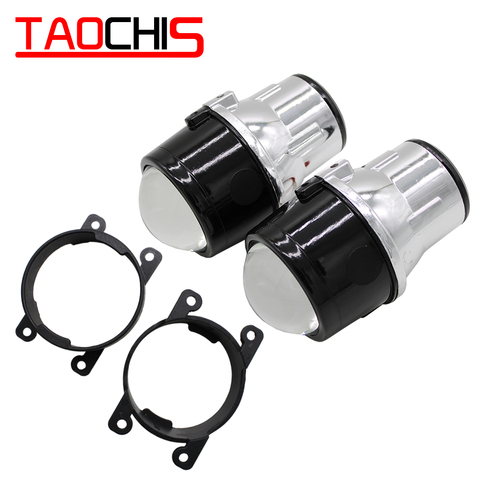 Car 2.5 inch Bi Xenon Foglamp Projector Lens Kit H11 Crystal Clear foglights For PEUGEOT 206 207 307 308 4007 4008 Fog lamp ► Photo 1/6