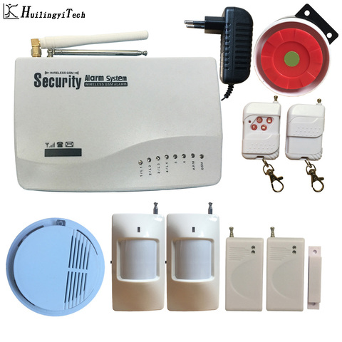 HuilingyiTech Home Security Tag Remover Motion Sensor Door Sensor Alarm Systems Security Home Sirena Alarma Solar Driveway Alarm ► Photo 1/6