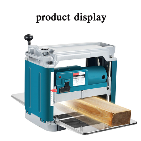 Multi-function Woodworking Planing Machine Small Household Woodwork Press Planer Machine High-power Electric Single-sided Planer ► Photo 1/6